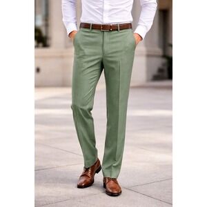 Paisley & Gray Fern Green Dress Pants NWT Men's 42x32 Slim Tailored